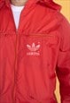 VINTAGE ADIDAS JACKET 80S STYLE IN RED M