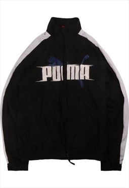 Puma  Spellout Lightweight Windbreaker Jacket XLarge Black