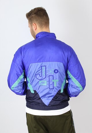 NIKE JUST DO IT VINTAGE SPORTS TRACK JACKET