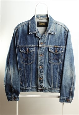 Vintage Wrangler Jeans Denim Jacket Navy
