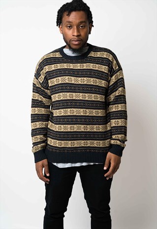 VINTAGE PATTERNED JUMPER