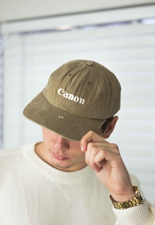 VINTAGE CANON BASEBALL CAP LOGO 90S X 2.6