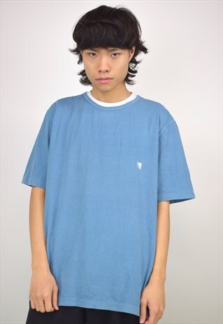 VINTAGE 90S STONE ISLAND BLUE T-SHIRT