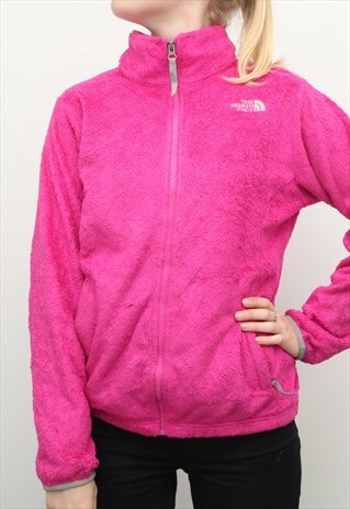 THE NORTH FACE - HOT PINK SHAGGY FLEECE -XLARGE