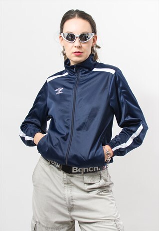 UMBRO track jacket vintage zip up bloke core women size S