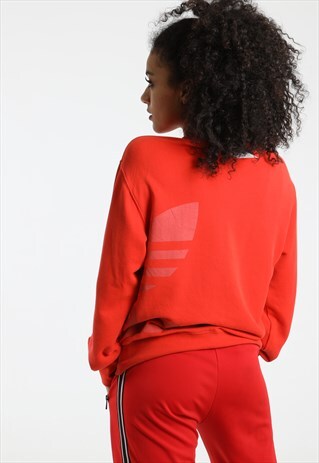 90S ADIDAS PRINT SPELL OUT SWEATSHIRT