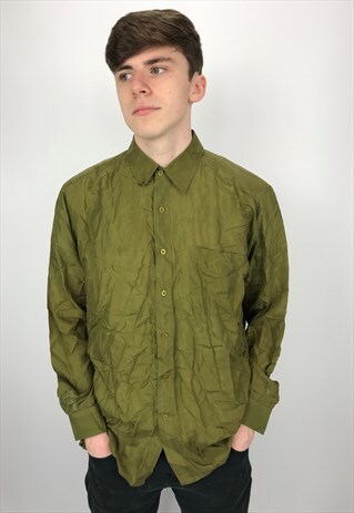 90S VINTAGE SILK FESTIVAL SHIRT