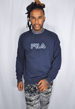 FILA EMBROIDED VINTAGE JUMPER