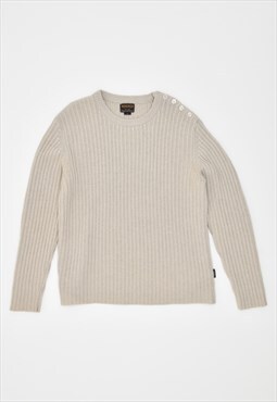 Vintage 90's Woolrich Jumper Sweater Off White