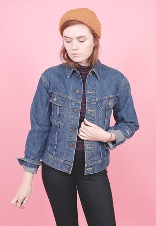 VINTAGE BLUE LEE DENIM JACKET /R7120