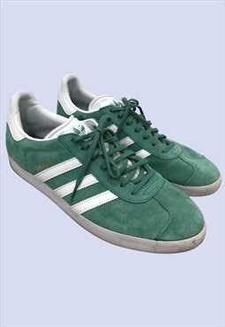 Gazelle Mint Green Pastel Low Suede Casual Trainers