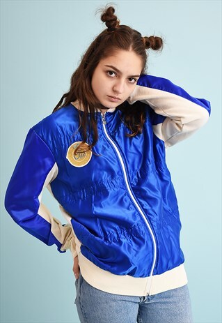 70'S RETRO TRACKSUIT SPORTS SHIMMER ATHLEISURE JACKET