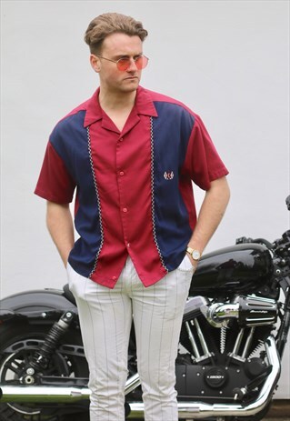 BC ETHIC VINTAGE HAVANA BOWLER'S SHIRT