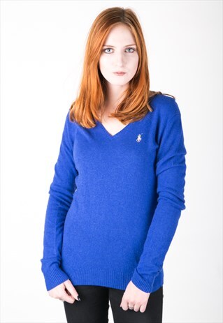 VINTAGE 'RALPH LAUREN SPORT' KNITTED JUMPER