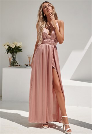 MAXI MULTIWAY DRESS BLUSH