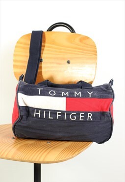 Vintage Tommy Hilfiger Skript Shoulder and Hand Bag 