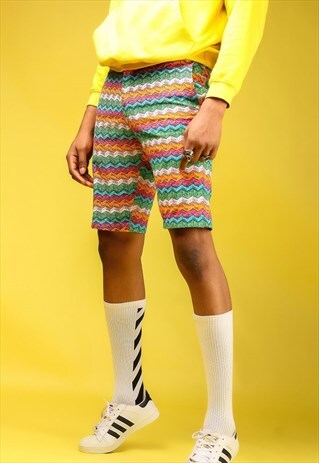 FESTIVAL WAVE PRINT SHORTS