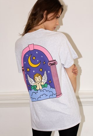 MOON CHERUB ASH TEE