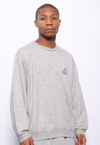 VINTAGE KAPPA LOGO SWEATSHIRT GREY