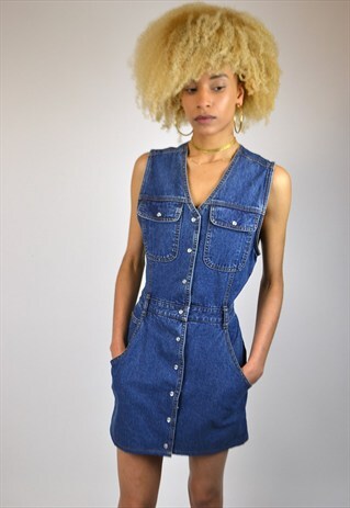 VINTAGE 90'S DENIM DRESS