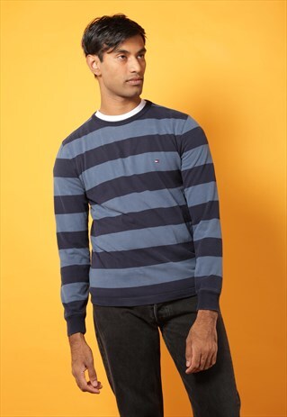 TOMMY HILFIGER STRIPED LONG SLEEVED TOP