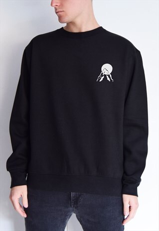 BLACK SUNSET SWEATSHIRT