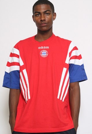VINTAGE ADIDAS ORIGINALS BAYERN MUNICH T-SHIRT