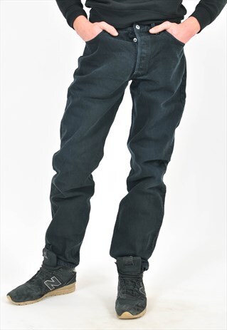VINTAGE 90'S LEVIS 501 JEANS IN BLACK