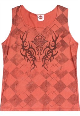 Vintage 90's Harley Davidson Vest T Shirt Vest Sleeveless