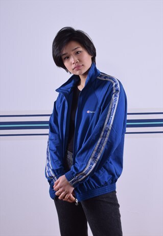 ELECTRIC BLUE CHAMPION TRACK JACKET