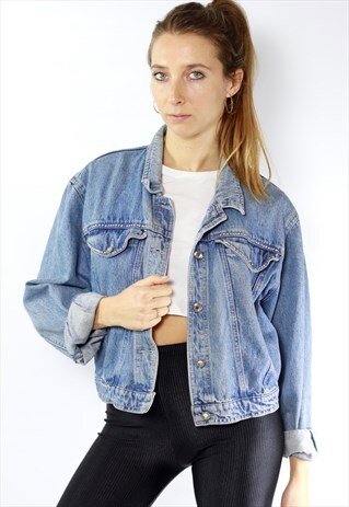 JEAN JACKET DENIM JACKET VINTAGE DENIM JACKET VINTAGE