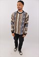 VINTAGE MEN'S COTTON TRADERS COOGI STYLE CREW NECK SWEATER