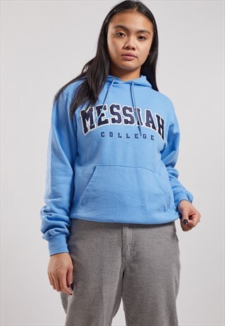 VINTAGE CHAMPION MESSIAH COLLEGE HOODIE