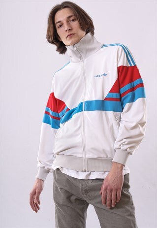90'S VINTAGE MENS ADIDAS ORIGINALS TRACK TOP SUIT JACKET