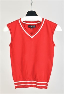 Vintage 00s vest in red