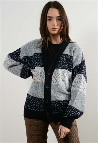 RETRO KNIT CARDIGAN