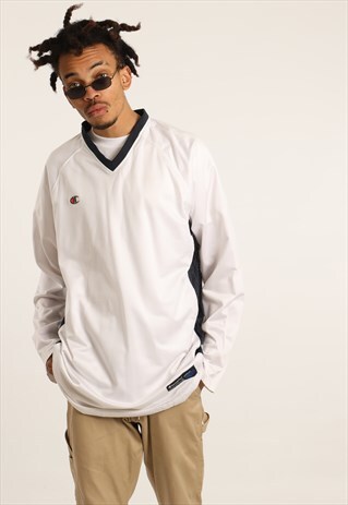 VINTAGE CHAMPION EMBROIDERED SWEATSHIRT