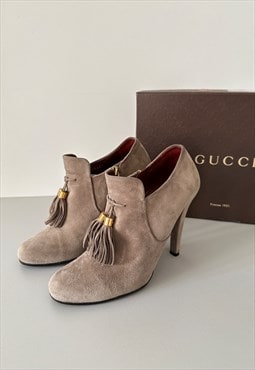 Gucci Suede Heels Shoes