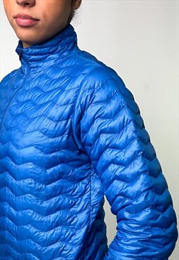Light Blue 90s Patagonia Light Puffer Jacket Coat