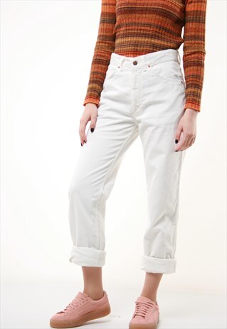 80S VINTAGE VALENTINO CORDUROY HIGH WASITED TROUSERS 478