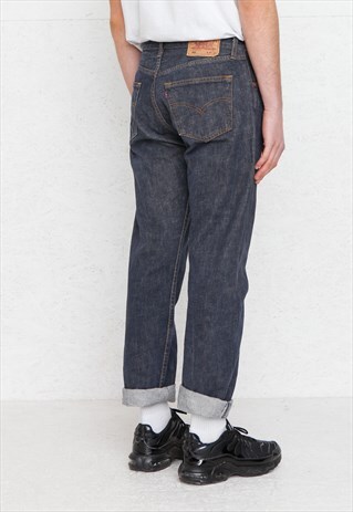 VINTAGE BLUE LEVI'S 501 FIT DENIM JEANS