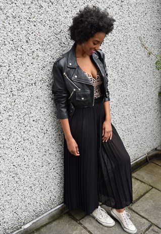 VINTAGE 90'S PLEATED PALAZZO WIDE LEG TROUSERS