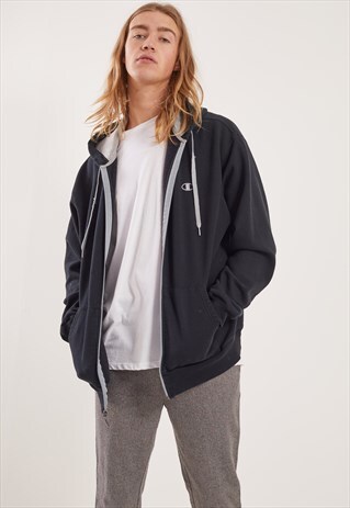 VINTAGE CHAMPION ZIP-UP HOODIE