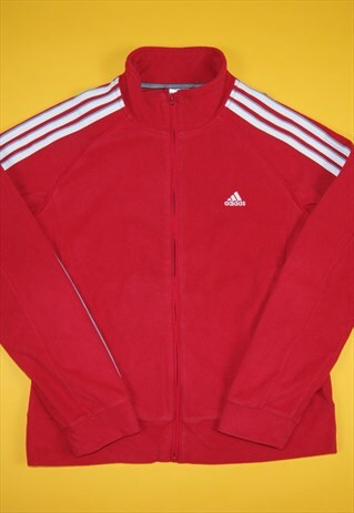 Vintage 00s / Y2K Adidas Three Stripe Fleece / Jacket | Sestris | ASOS ...