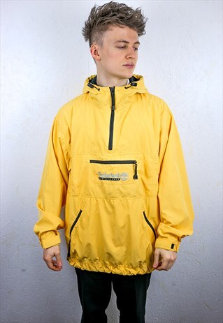 VINTAGE TIMBERLAND 1/4 ZIP PULLOVER JACKET