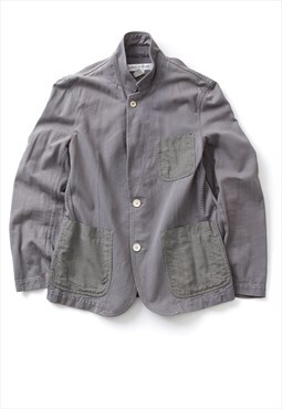 Vintage COMME DES GARCONS Blazer Jacket Coat Grey