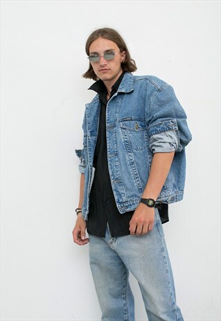 MEN'S LARGE DENIM JACKET