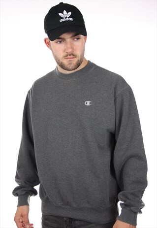 VINTAGE CHAMPION USA SMALL LOGO SWEATSHIRT JUMPER