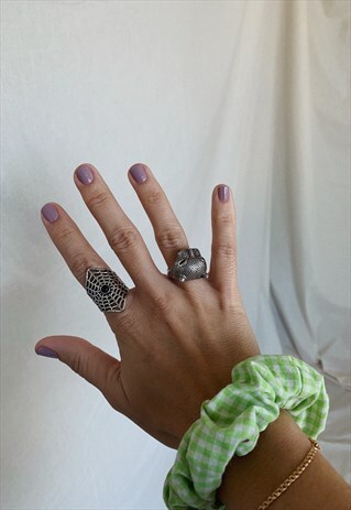 TIGER SILVER RING