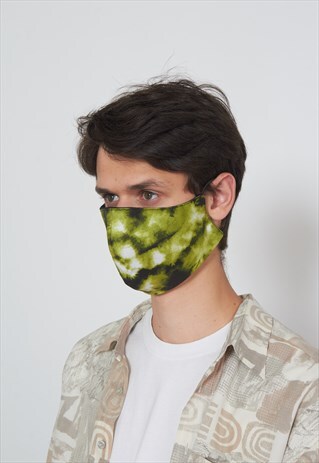 FACE MASK 4 LAYERS WASHABLE LINEN COTTON